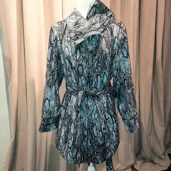 Dennis Basso snakeprint jacket - Picture 4 of 11